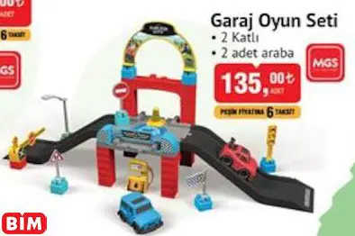 MGS GARAJ OYUN SETİ